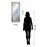 Classy Living Traditional Elegance Wall Mirror 18"x42", Silver Serenity
