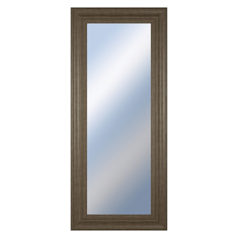 Classy Living Traditional Elegance Wall Mirror 18"x42", Tranquil Ash