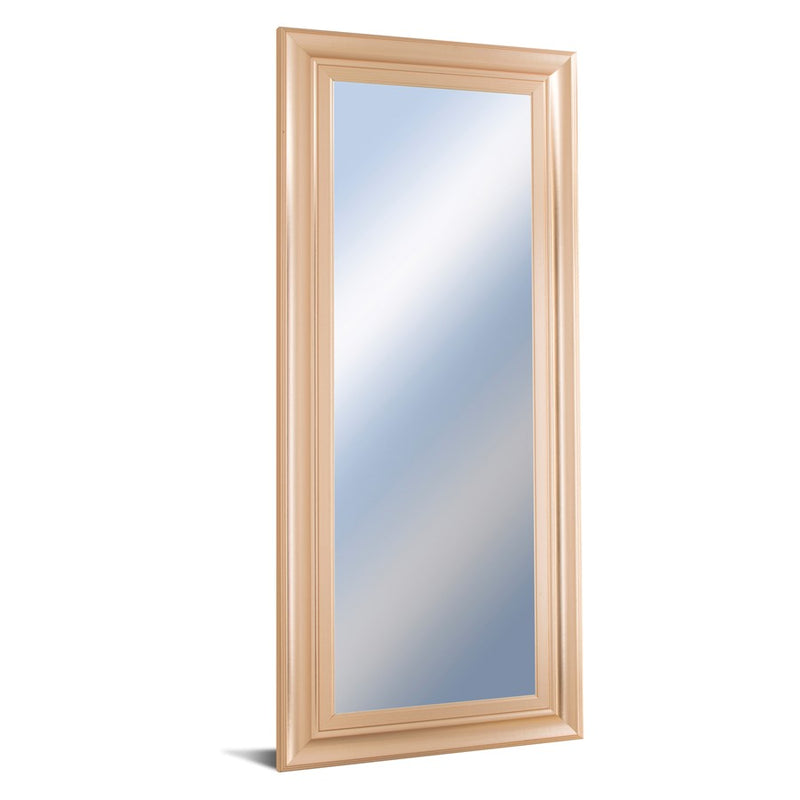 Classy Living Traditional Elegance Wall Mirror 18"x42", Rose Gold Frame