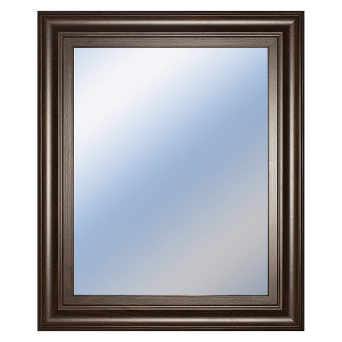 Classy Living Traditional Elegance Wall Mirror 22"x26", Cinnamon Mocha