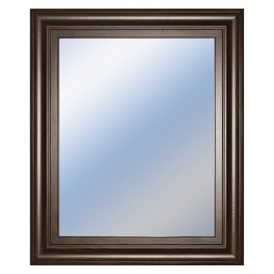 Classy Living Traditional Elegance Wall Mirror 22"x26", Cinnamon Mocha