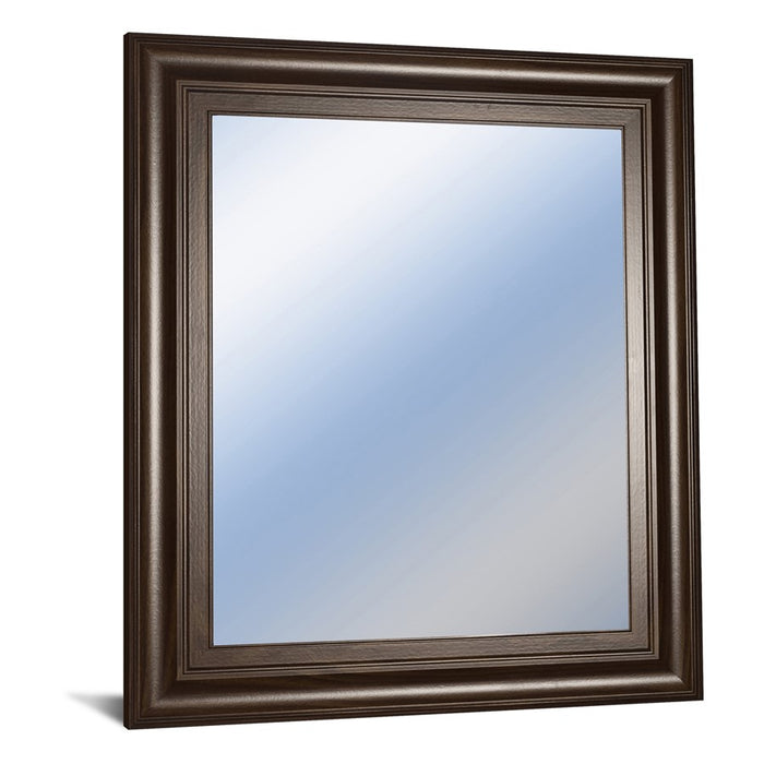 Classy Living Traditional Elegance Wall Mirror 22"x26", Cinnamon Mocha