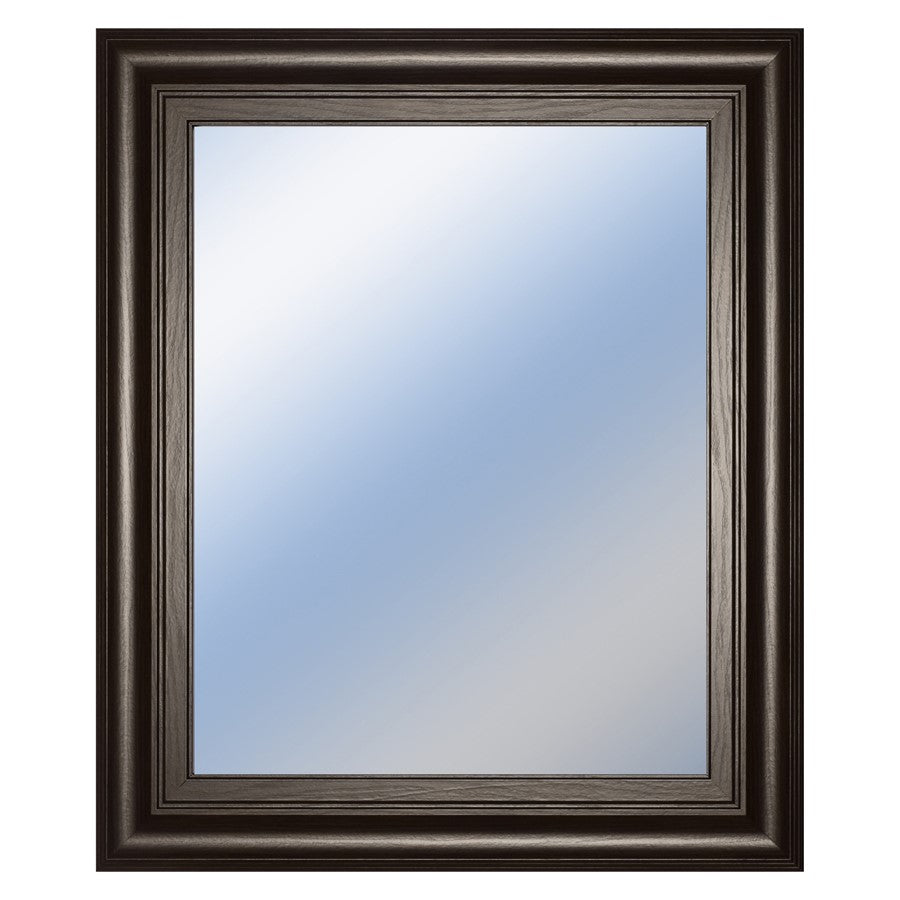 Classy Living Traditional Elegance Wall Mirror 22"x26", Chocolate Frame - M2235
