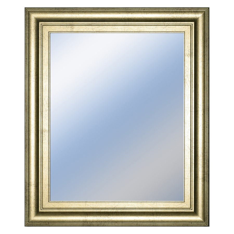 Classy Living Traditional Elegance Wall Mirror 22"x26", Soft Gold Frame - M2240