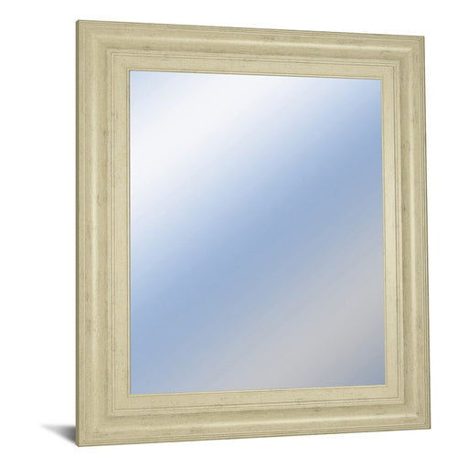 Classy Living Traditional Elegance Wall Mirror 22"x26", Ivory Bliss