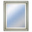 Classy Living Traditional Elegance Wall Mirror 22"x26", Silver Serenity