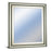 Classy Living Traditional Elegance Wall Mirror 22"x26", Silver Serenity