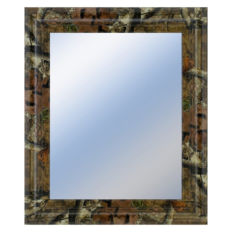 Classy Living Traditional Elegance Wall Mirror 22"x26", Brown Frame