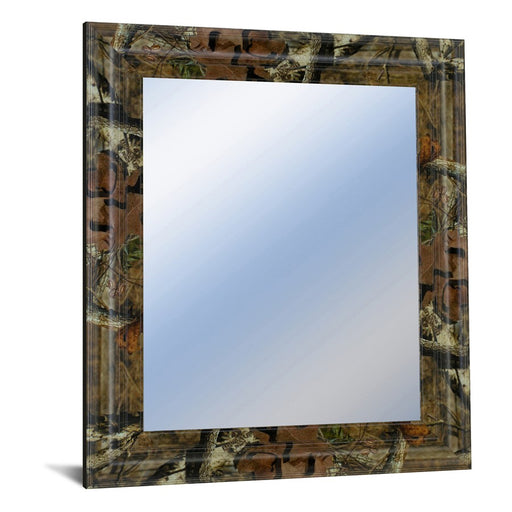 Classy Living Traditional Elegance Wall Mirror 22"x26", Brown Frame