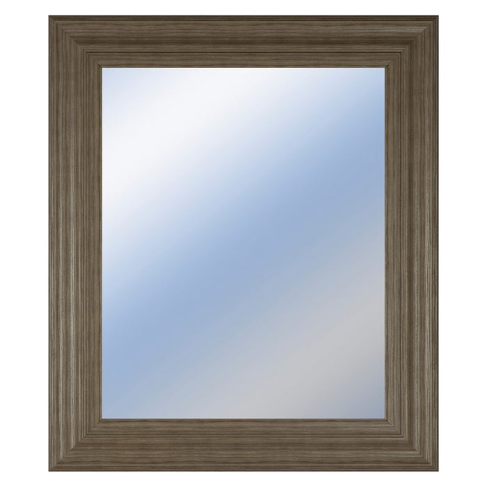 Classy Living Traditional Elegance Wall Mirror 22"x26", Tranquil Ash - M2244