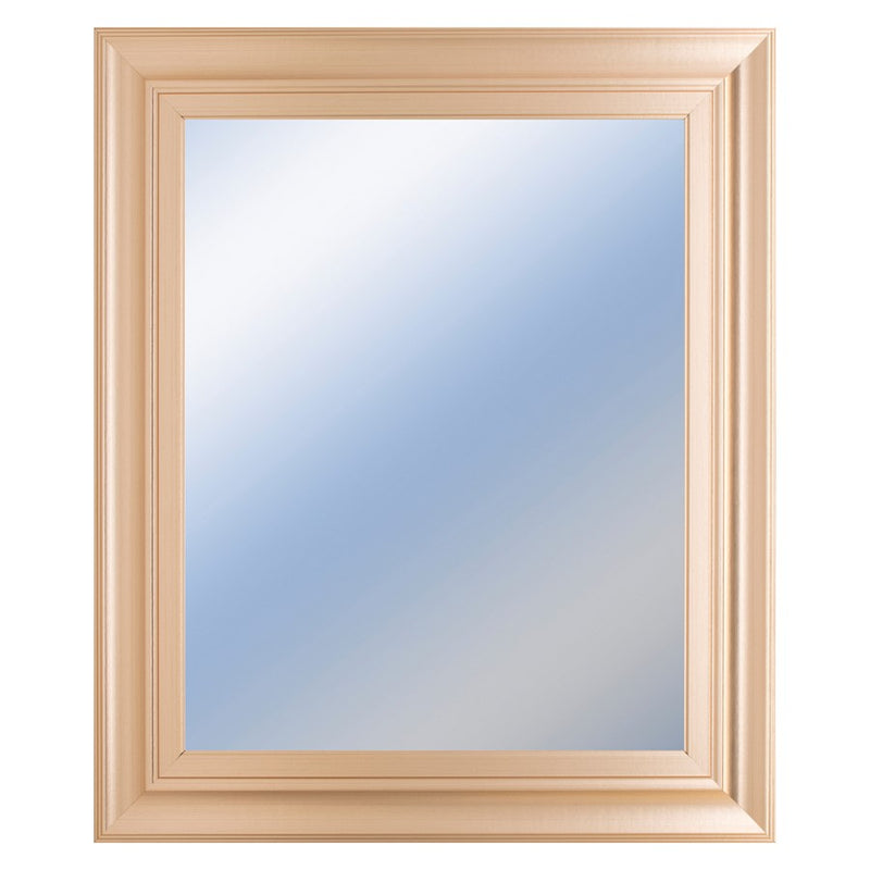 Classy Living Traditional Elegance Wall Mirror 22"x26", Rose Gold
