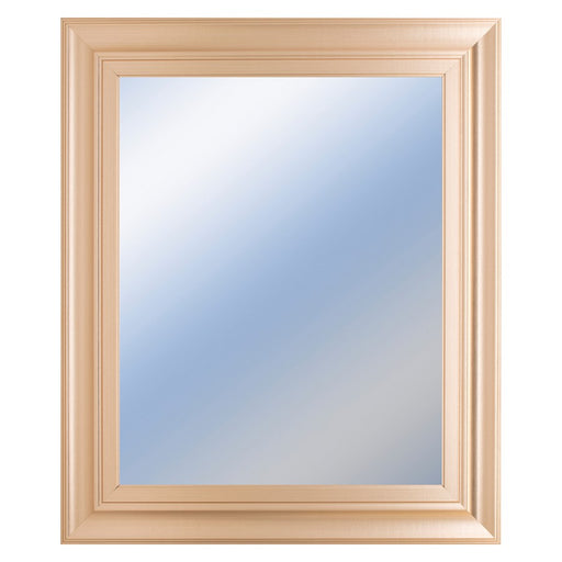 Classy Living Traditional Elegance Wall Mirror 22"x26", Rose Gold - M2245