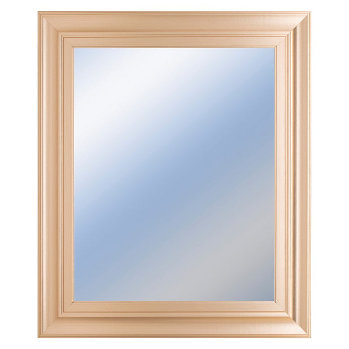 Classy Living Traditional Elegance Wall Mirror 22"x26", Rose Gold