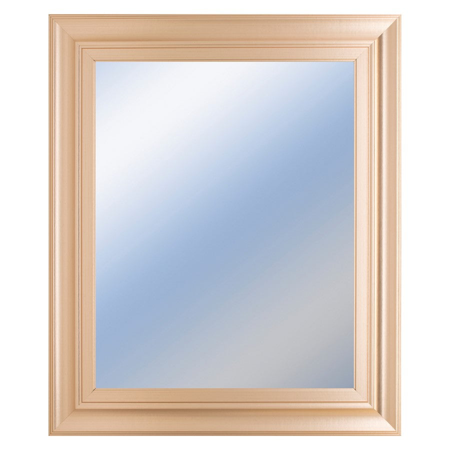 Classy Living Traditional Elegance Wall Mirror 22"x26", Rose Gold