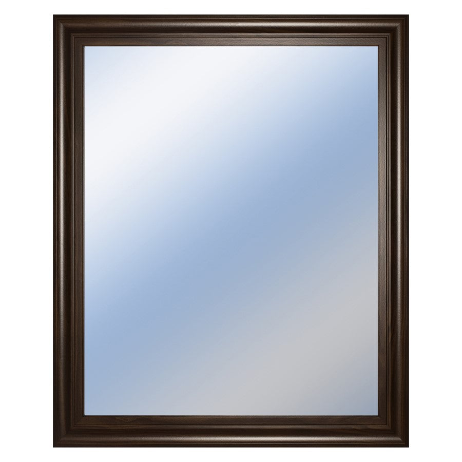 Classy Living Traditional Elegance Wall Mirror 34"x40", Cinnamon Mocha