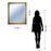 Classy Living Traditional Elegance Wall Mirror 34"x40", GiIded Radiance