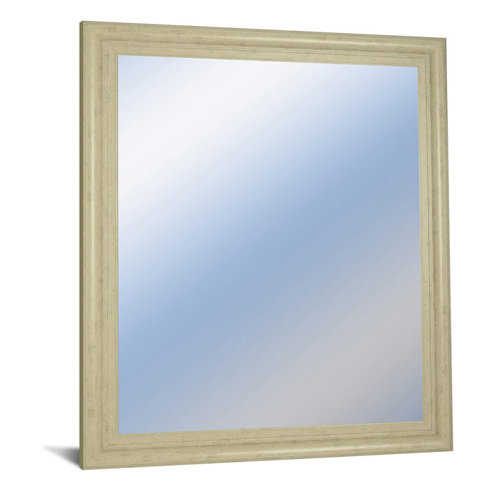 Classy Living Traditional Elegance Wall Mirror 34"x40", Ivory Bliss