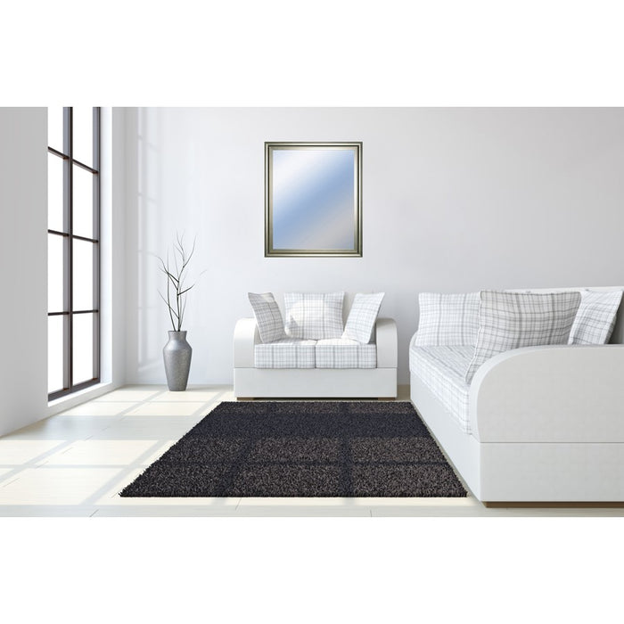 Classy Living Traditional Elegance Wall Mirror 34"x40", Silver Frame