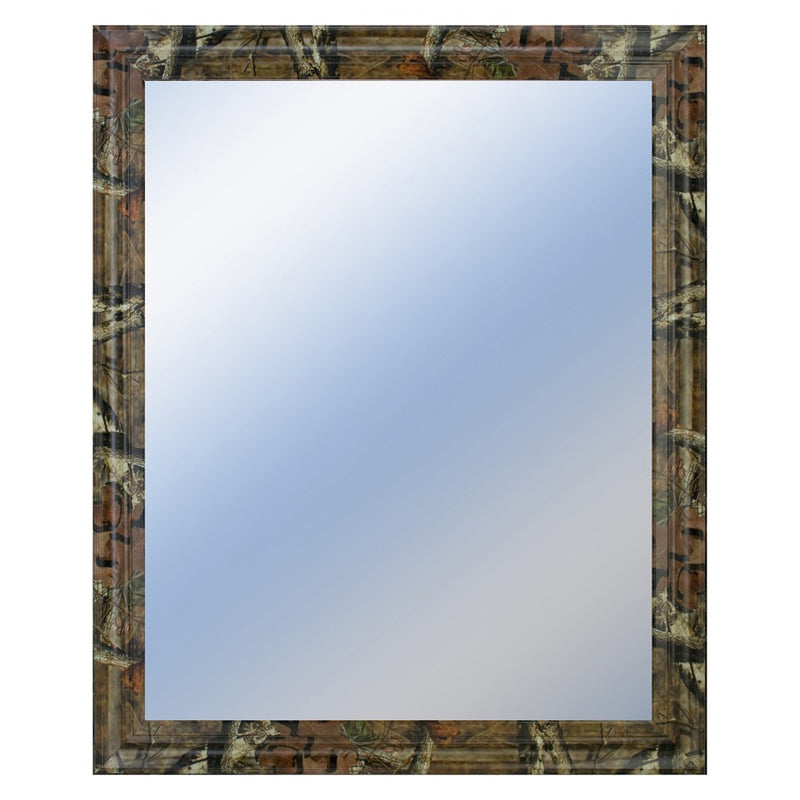 Classy Living Traditional Elegance Wall Mirror 34"x40", Brown Frame