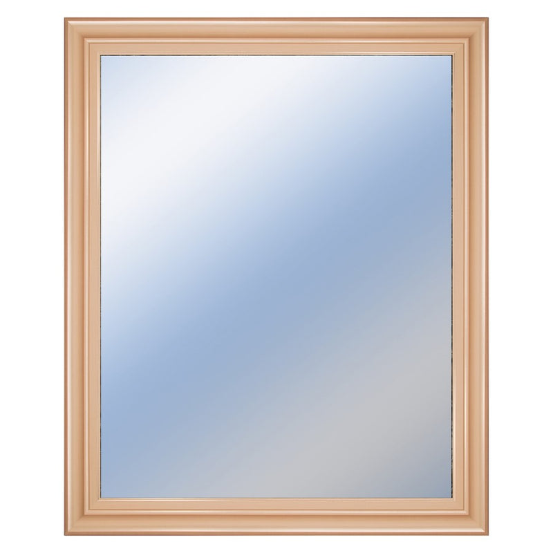 Classy Living Traditional Elegance Wall Mirror 34"x40", Rose Gold Frame