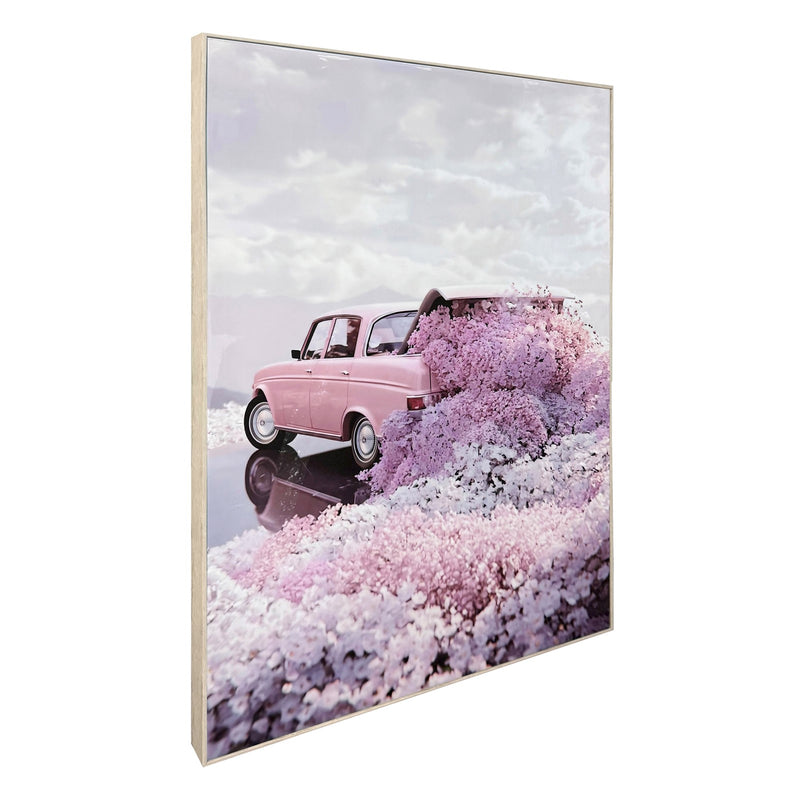 Classy Living Enchanting Blush Getaway 48"x32" Gloss, Pink/White/Blush