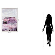 Classy Living Enchanting Blush Getaway 48"x32" Gloss, Pink/White/Blush