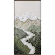 Classy Living Poetic Verdant Passage II, Green/Ivory/Taupe/Black