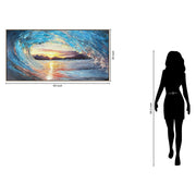 Classy Living Mesmerizing Sunlit Break, Blue/Gold/White/Pink/Black