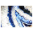 Classy Living Blue Quartz I Frameless Glass Wall Art 60"x40", Multi
