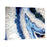 Classy Living Blue Quartz I Frameless Glass Wall Art 60"x40", Multi