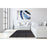 Classy Living Blue Quartz I Frameless Glass Wall Art 60"x40", Multi