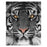 Classy Living Eye of the Tigerless Glass Wall Art 40"x60", Multi