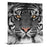 Classy Living Eye of the Tigerless Glass Wall Art 40"x60", Multi