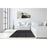 Classy Living Railroad Smoke Frameless Glass Wall Art 60"x40", Multi