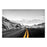Classy Living Mountain Road Frameless Glass Wall Art 60"x40", Multi