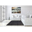 Classy Living Breaking Water Frameless Glass Wall Art 60"x40", Multi