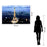 Classy Living Paris at Night Frameless Glass Wall Art 60"x40", Multi