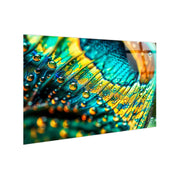 Classy Living Exquisite Iridescent, Teal/Aqua/Yellow/Gold/Black