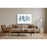 Classy Living Pallet Lineup IIless Glass Wall Art 60"x40", Blue