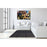 Classy Living Midnight Grid Frameless Glass Wall Art 60"x40", Multi