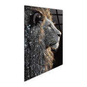 Classy Living Dramatic Starlit Sovereign 60"x40", Black/Gold/Silver