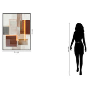 Classy Living Luminous Luminou, Black/Ivory/Taupe/Rust/Brown/Gray/Orange