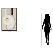 Classy Living Timeless Ivory Contour II, Ivory/Cream/Taupe/Black/Gold