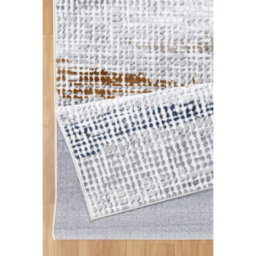 Conrad Home 028 Abstract Art 7'10" x 9'10" Abstract Rug, Off White