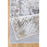 Conrad Home 045 Abstract Art 5'3' x 7' Abstract Rug, Off White
