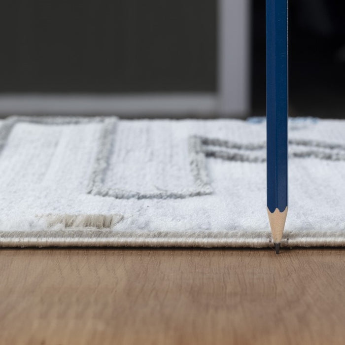 Conrad Home Cambridge 7'10" x 9'10" Rug, Off-White SW/Medallion