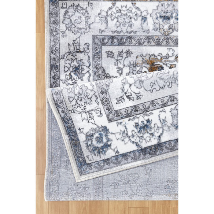 Conrad Home Cambridge 7'10" x 9'10" Trad Rug, Grey Trad/All Over