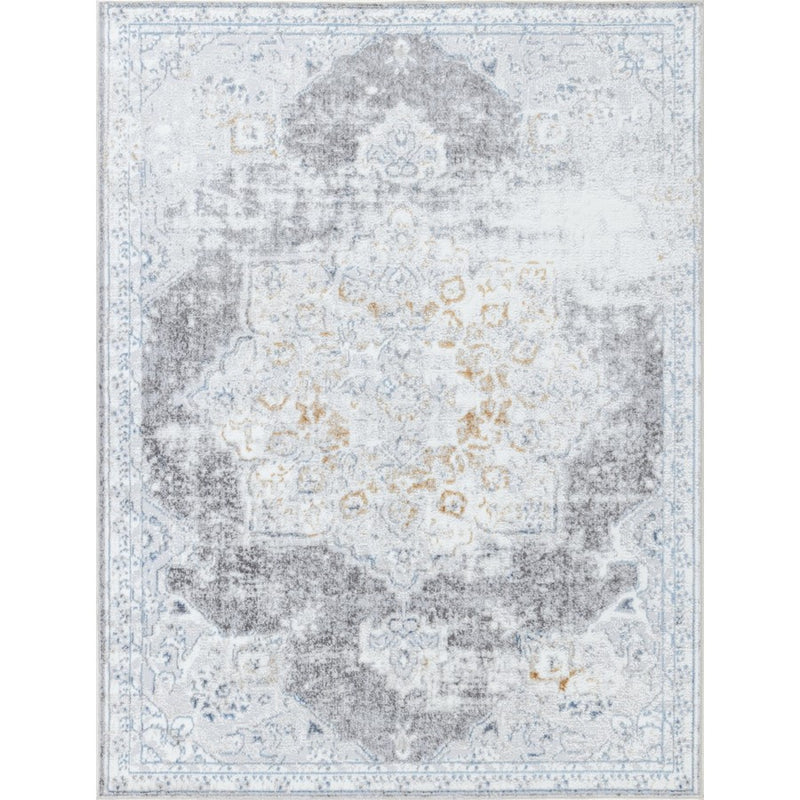 Conrad Home Cambridge 2'7" x 7' Runner, Off-White Medallion