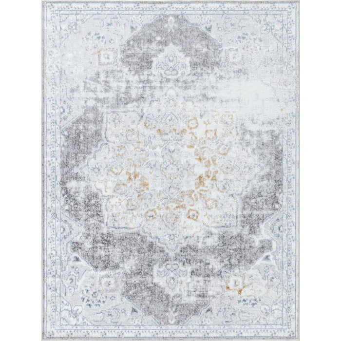 Conrad Home Cambridge 2'7" x 7' Runner, Off-White Medallion - CAM80032-7