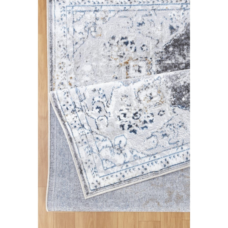 Conrad Home Cambridge 5'3' x 7' Trad Rug, Off-White Medallion